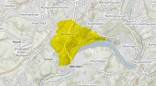 Immobilienpreisekarte Essen Bredeney