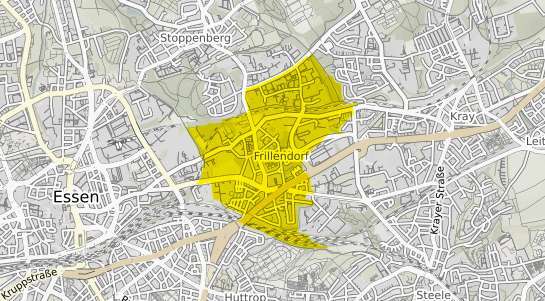 Immobilienpreisekarte Essen Frillendorf