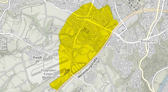 Immobilienpreisekarte Essen Haarzopf