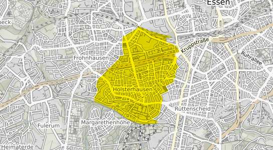 Immobilienpreisekarte Essen Holsterhausen