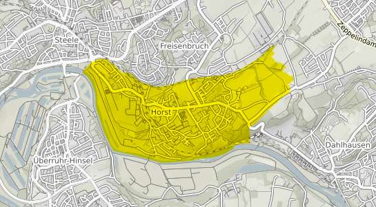 Immobilienpreisekarte Essen Horst