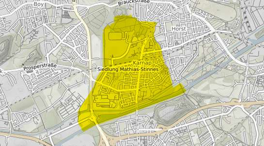 Immobilienpreisekarte Essen Karnap