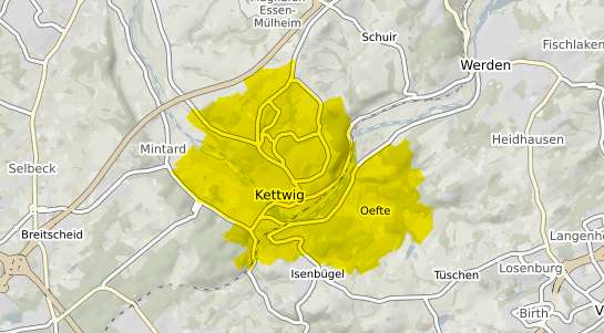 Immobilienpreisekarte Essen Kettwig
