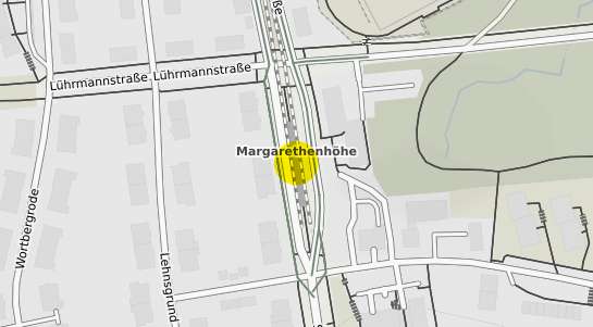 Immobilienpreisekarte Essen Margarethenhöhe