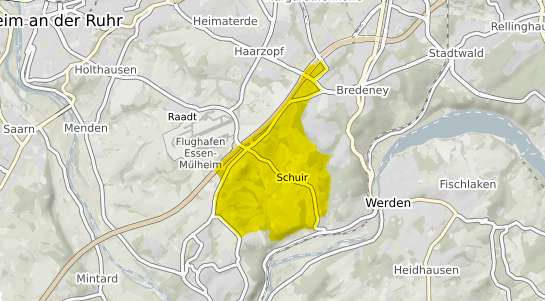 Immobilienpreisekarte Essen Schuir