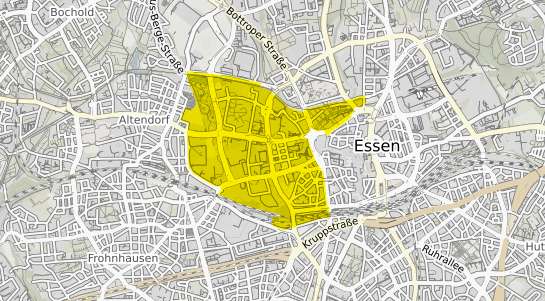 Immobilienpreisekarte Essen Westviertel