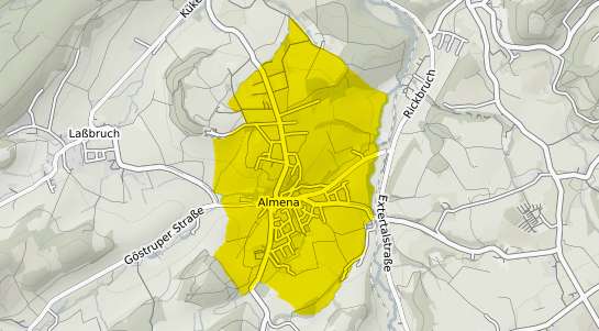 Immobilienpreisekarte Extertal Almena