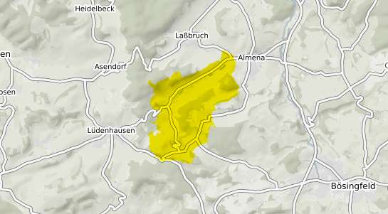 Immobilienpreisekarte Extertal G&ouml;strup