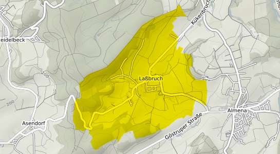 Immobilienpreisekarte Extertal Lassbruch