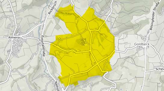 Immobilienpreisekarte Extertal Meierberg