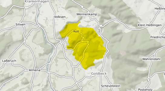 Immobilienpreisekarte Extertal Rott