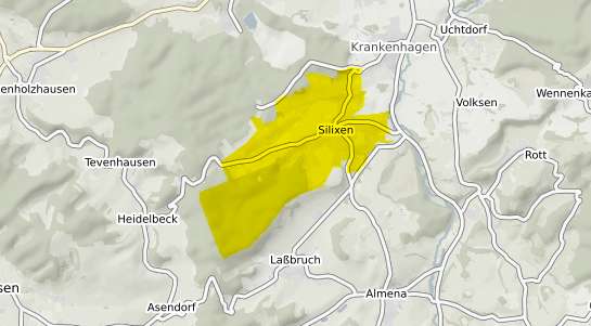 Immobilienpreisekarte Extertal Silixen