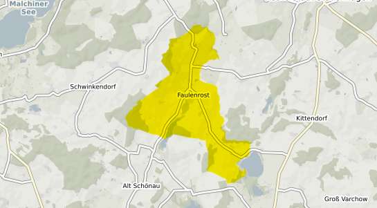 Immobilienpreisekarte Faulenrost Faulenrost