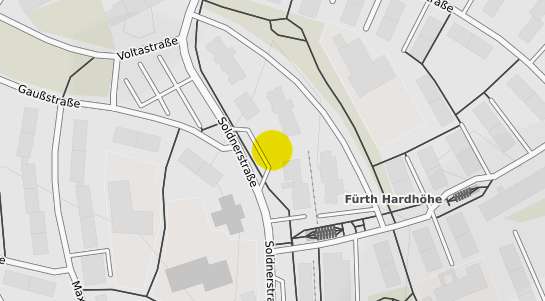 Immobilienpreisekarte F&uuml;rth Hardh&ouml;he