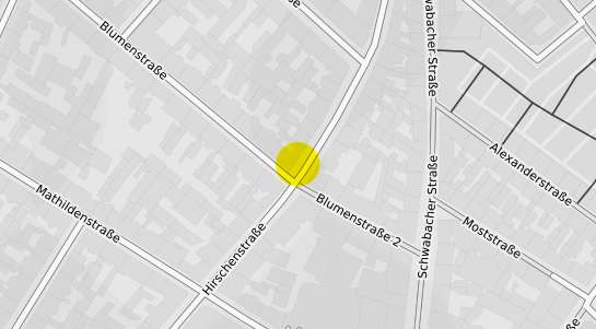 Immobilienpreisekarte F&uuml;rth Innenstadt