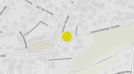 Immobilienpreisekarte F&uuml;rth Unterf&uuml;rberg