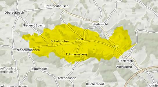 Immobilienpreisekarte F&uuml;rth Furth