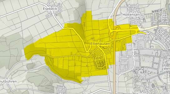Immobilienpreisekarte G&ouml;ttingen Elliehausen