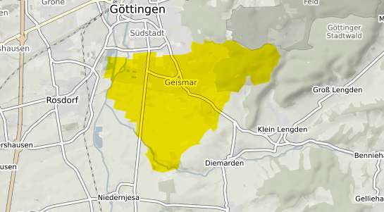 Immobilienpreisekarte G&ouml;ttingen Geismar