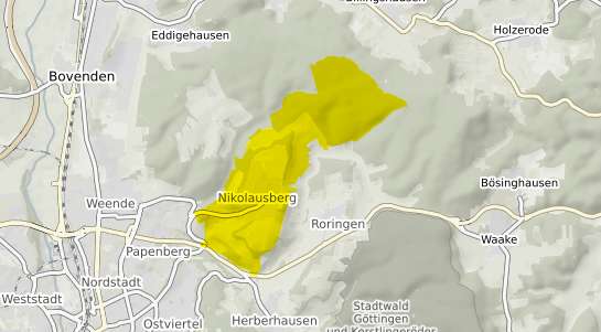 Immobilienpreisekarte G&ouml;ttingen Nikolausberg
