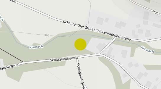 Immobilienpreisekarte Goldkronach Sickenreuth