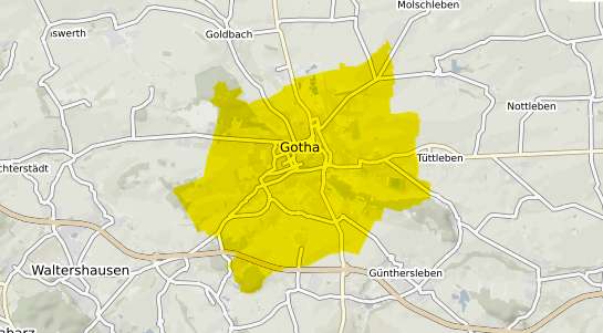 Immobilienpreisekarte Gotha Gotha