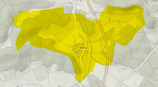 Immobilienpreisekarte Bad K&ouml;nigshofen im Grabfeld Bibra