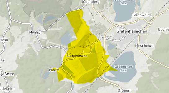 Immobilienpreisekarte Gr&auml;fenhainichen Zschornewitz