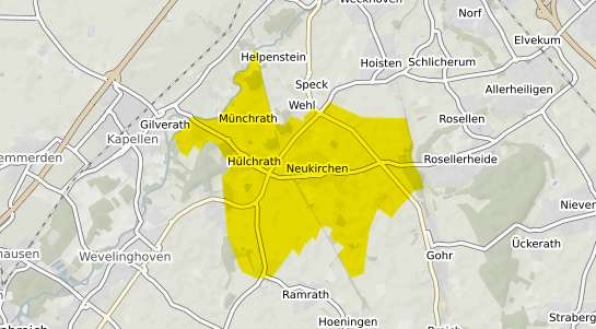 Immobilienpreisekarte Grevenbroich Neukirchen