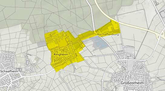 Immobilienpreisekarte Gro&szlig;ostheim Ringheim