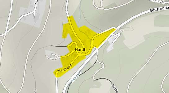 Immobilienpreisekarte Gummersbach Hardt