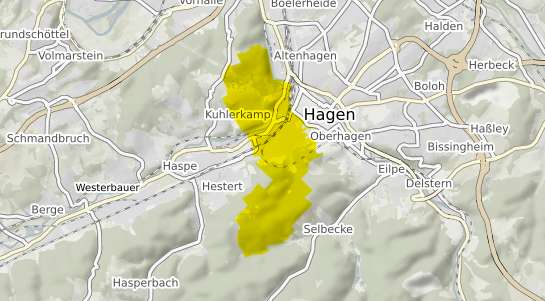 Immobilienpreisekarte Hagen Wehringhausen