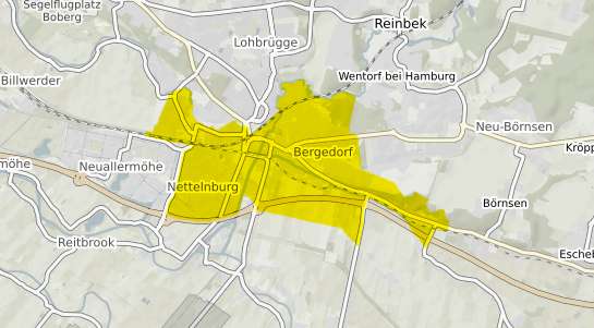 Immobilienpreisekarte Hamburg Bergedorf