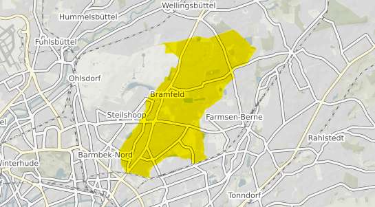 Immobilienpreisekarte Hamburg Bramfeld