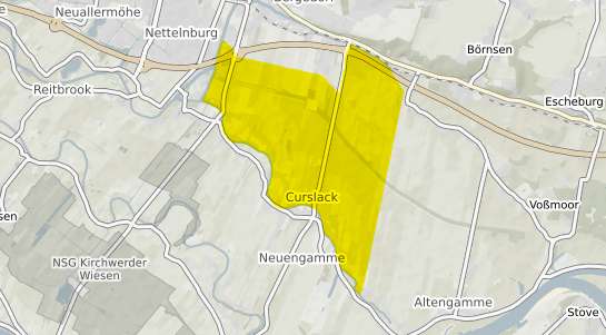 Immobilienpreisekarte Hamburg Curslack