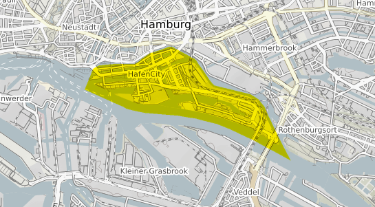Immobilienpreisekarte Hamburg HafenCity