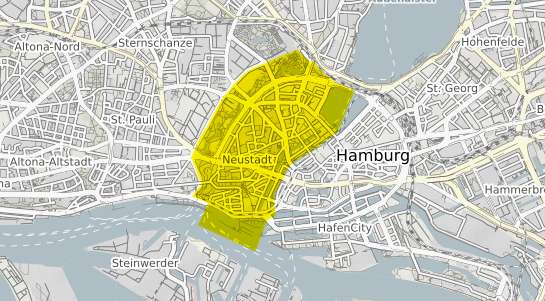 Immobilienpreisekarte Hamburg Neustadt