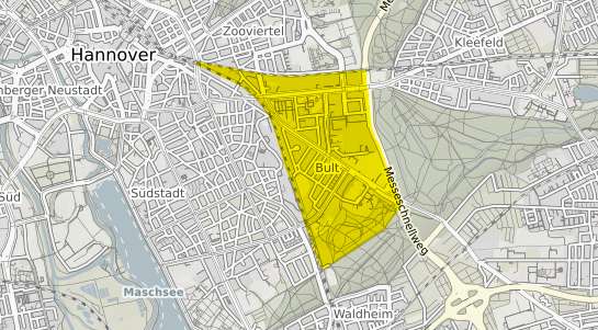Immobilienpreisekarte Hannover Bult
