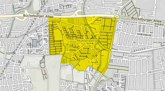Immobilienpreisekarte Hannover M&uuml;hlenberg