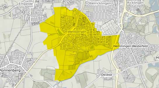 Immobilienpreisekarte Hannover Wettbergen