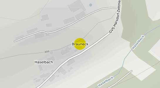 Immobilienpreisekarte Harsdorf Brauneck
