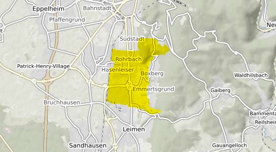 Immobilienpreisekarte Heidelberg Rohrbach