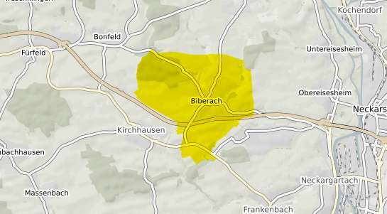 Immobilienpreisekarte Heilbronn Biberach