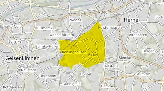 Immobilienpreisekarte Herne Eickel