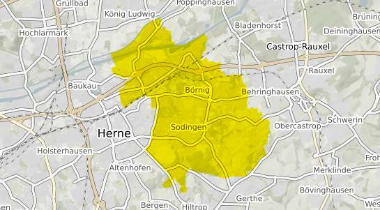 Immobilienpreisekarte Herne Sodingen