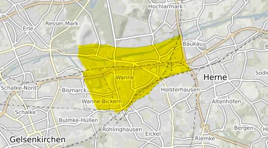 Immobilienpreisekarte Herne Wanne