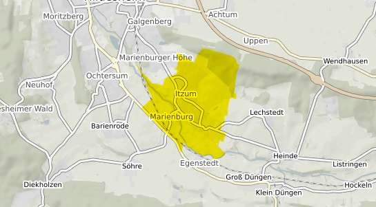 Immobilienpreisekarte Hildesheim Itzum