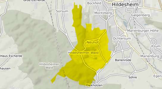 Immobilienpreisekarte Hildesheim Marienrode