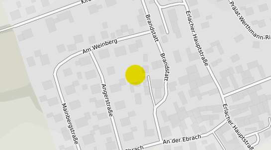 Immobilienpreisekarte Hirschaid Erlach