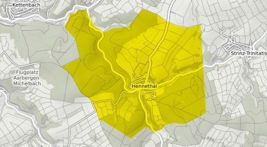 Immobilienpreisekarte Hohenstein Hennethal